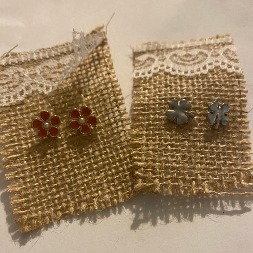 Brand New set of Two Stud Earrings